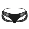 CandyMan Jockstrap Dentelle Qetesh Noir